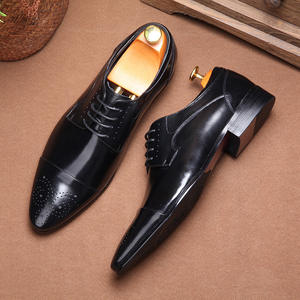 Zapatos de cuero genuino para hombre de alta calidad, personalizados, casuales, suaves y cómodos para caminar al aire libre, elegantes. - Product Image 2