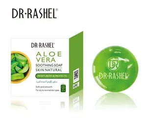 DR.RASHEL-jabón para el cuidado de la piel, jabón calmante Facial con Aloe Vera, nuevo diseño