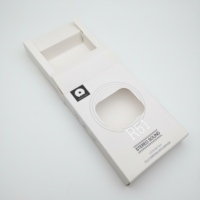 Boîtes en carton recyclables avec logo personnalisé, papier artistique, dorure à chaud, pelliculage mat, pour écouteurs et appareils électroniques grand public