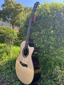 Geake S-600AC Guitare électrique acoustique solide de haute qualité Os de Chine Acajou Palissandre Usine d'épicéa <span class=keywords><strong>EXP16</strong></span> en option - Product Image 2