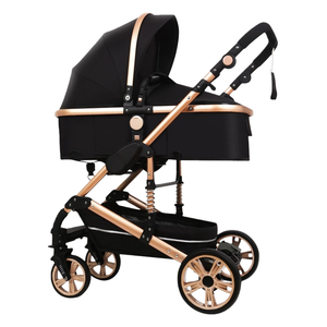 Commercio all'ingrosso di lusso 3 in 1 passeggino 3 in 1 carrozzina Poussette carrozza & passeggino da viaggio Kinderwagen per bambino - Product Image 1