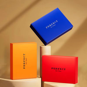 사용자 정의 로고 인쇄 플랫 팩 종이 포장 상자 골판지 골판지 다이 컷 접는 크래프트 우편물 배송 우편 상자 - Product Image 1