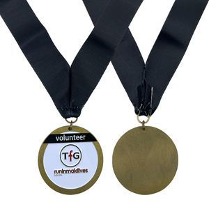 HyperCrafts Metaalbewerkingsfabriek Op Maat Gemaakt Vorm Op Maat Gemaakt Logo Sport Marathon Race Medaille - Product Image 1