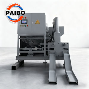 Presse à briquettes pour déchets d'alliage d'aluminium à cycle rapide, avec pompe à piston haute performance dédiée pour l'agglomération hydraulique des copeaux d'aluminium dans les usines d'aluminium - Product Image 1