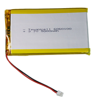 6060100 5000mAh 3.7v High Capacity Size Rechargeable Small Lithium Polymer Ion Battery Cells Pack