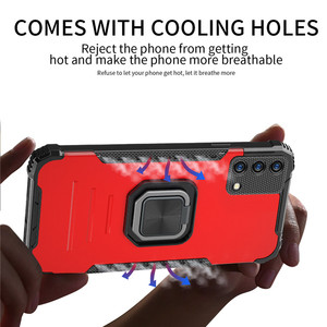 Anillo de soporte para teléfono móvil, carcasa trasera con Android para Oppo A74 A94 A54 F19 A15 A53 A93 Reno 5F 4, nuevo diseño <span class=keywords><strong>2021</strong></span>, 360 - Product Image 2