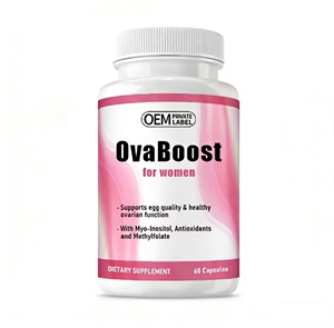 Ovaboost OEM/ODM con Mioinositol, Folato, CoQ10 y Vitaminas - Ovulación y Calidad <span class=keywords><strong>de</strong></span> Óvulos para Mujeres - Suplemento Natural para la Fertilidad - Product Image 4