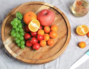 Organiseur de <span class=keywords><strong>placard</strong></span> en bois d'acacia, support de <span class=keywords><strong>rangement</strong></span> pour épices, condiments, comptoir de cuisine, support à épices rotatif à 360 degrés - Product Image 4