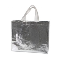 Mode Durable expédition sac fourre-tout brillant laminé Non tissé sac tissu personnalisé impression Logo