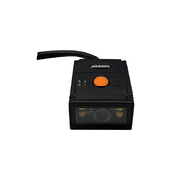 Escáner de Código de Barras Rakinda RK50-LC con Montaje Fijo Ethernet y Puerto RS232, Ideal para Escaneo Manual y en Cintas Transportadoras