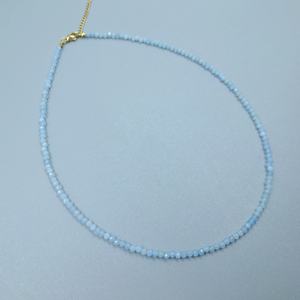 Collane Mini con Perline di Cristallo Naturale Tagliato 2-3mm per <span class=keywords><strong>Uomo</strong></span> e Donna, Regali Romantici, Vendita all'Ingrosso - Product Image 4