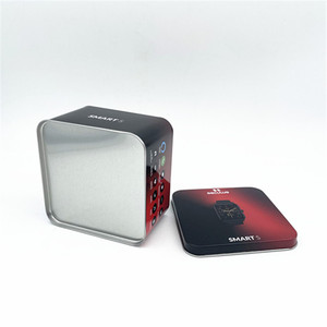 Kim loại tin có thể thông minh hộp đồng hồ biểu tượng tùy chỉnh Winder tự động - Product Image 5