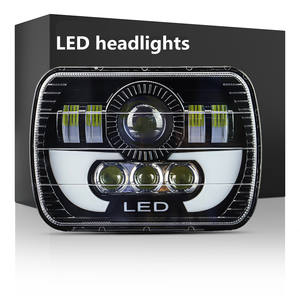 Phare LED carré de 7 pouces 35W avec accessoire de voiture DRL Hi/Low Setting pour <span class=keywords><strong>4x4</strong></span> pour toutes les voitures - Product Image 2