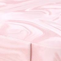 Boîte à bijoux portable en PU marbré rose avec fermeture éclair, étui de voyage carré pour bagues, boucles d'oreilles et clous d'oreilles