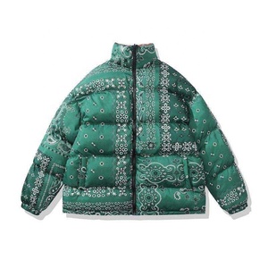 Áo khoác lông có thể đảo ngược Áo khoác mùa đông ấm áp với chất lượng cao Paisley mẫu áo khoác ngoài cách nhiệt cho nam giới - Product Image 4