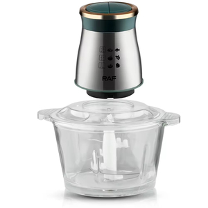 Robot culinaire électrique 800W avec bol en verre de 2L, machine compacte pour fufu, idéal pour un mixage fluide, des hachages et une efficacité culinaire quotidienne - Product Image 2