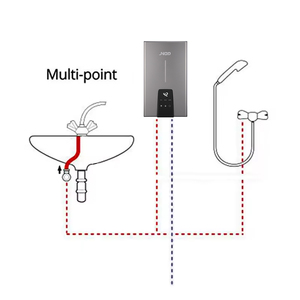 Màn hình cảm ứng 3.5kW 4.5kW 5.5KW ELCB nhiệt độ không đổi phòng tắm ngay lập tức tankless điện máy nước nóng cho vòi hoa sen - Product Image 3