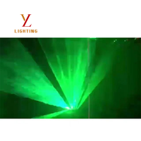 Projecteur laser RGB à 6 yeux avec rotation multi-angles, 62 canaux DMX, éclairage laser professionnel pour spectacles sur scène