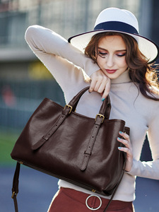 New Fashion Designer Crossbody <b>Bags</b> High Quality Genuine <b>Leather</b> Shoulder Messenger <b>Bag</b> Casual Totes Women Handbags and Purses - Product Image 2