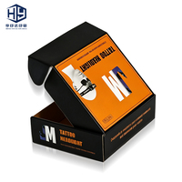 Caja de cartón corrugado plegable personalizada con impresión CMYK para envíos, caja de embalaje para regalos, mercancía y productos.
