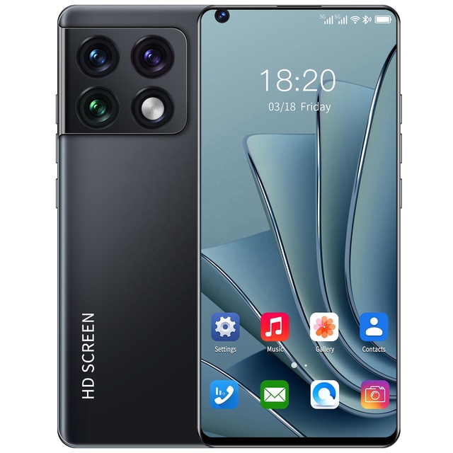 Original 10 Pro 16GB+512GB Smartphone Deca Core 7.8'' Large Screen 40MP+48MP Camera 5800mAh Fingerprint Unlock Mobile Phone