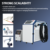 Machine de soudage au laser à fibre portative Celestlas 1500W avec refroidisseur d'eau, soudeuse laser portable pour métaux, prix usine
