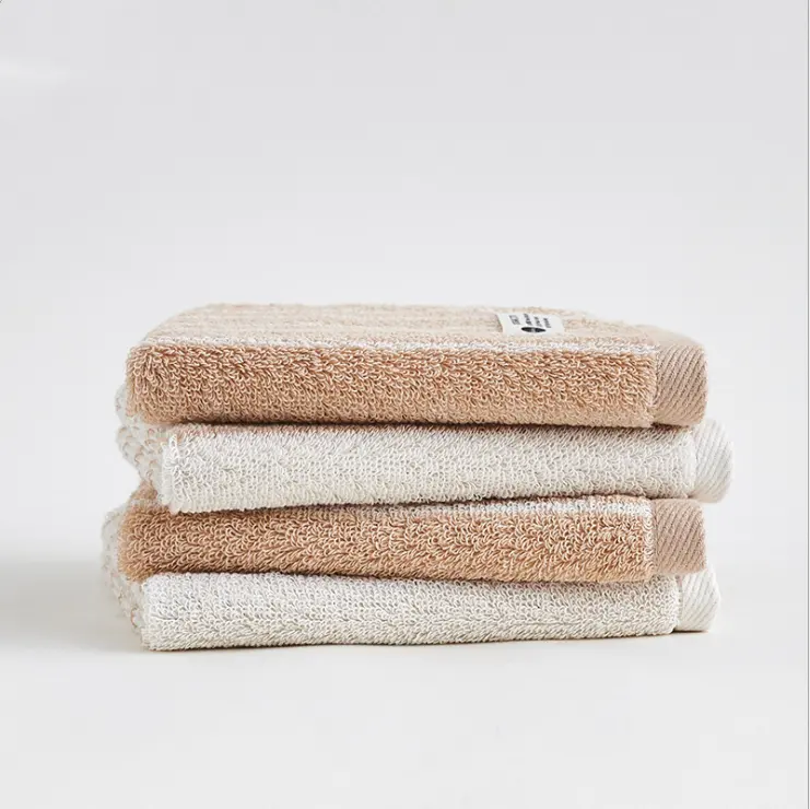 Handtuch herbst neue organische baumwolle platz kinder gesicht handtuch baby baumwolle quadrat handtuch