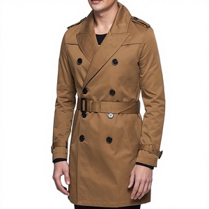 Veste mi-longue en toile respirante imperméable pour homme, style classique, grande taille, marque de premier choix, collection hiver - Product Image 1