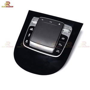 Panneau de base de souris en fibre de carbone noir brillant pour console centrale intérieure Mercedes Benz G Wagon W464 G500 G63 2019-2024 - Product Image 3