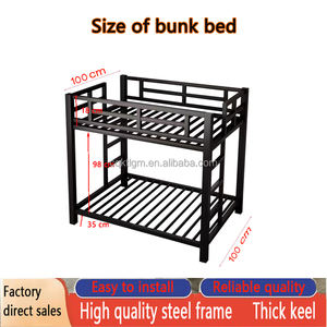 Mode préféré usine vente <span class=keywords><strong>en</strong></span> gros usine haute qualité-Matel <span class=keywords><strong>lit</strong></span> Matel <span class=keywords><strong>lit</strong></span> <span class=keywords><strong>en</strong></span> acier - Product Image 5