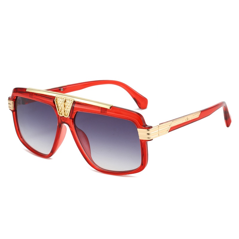 red frame gradual gray