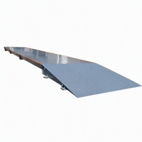 Balance numérique de pesée pour camions et remorques de 200 tonnes avec affichage LCD/LED, support OEM/ODM personnalisé SCS-3*16m