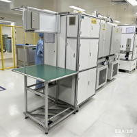 Sistema de producción de faros totalmente automático personalizado PLC controlado 30 S/pc Línea de inspección de luz automática de salida estable de 24h de alta velocidad