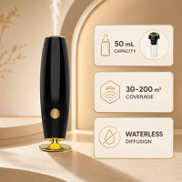 Diffuseur d'huiles essentielles professionnel sans eau, diffuseur d'arômes purs, machine à parfum silencieuse pour salon, hôtel, maison