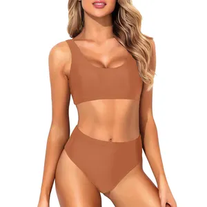 Hot Selling OEM Swim Suit Sexy Plus Size Bathing Suit Women 2 Piece Swimsuit 2023 Bikini Swimwear
