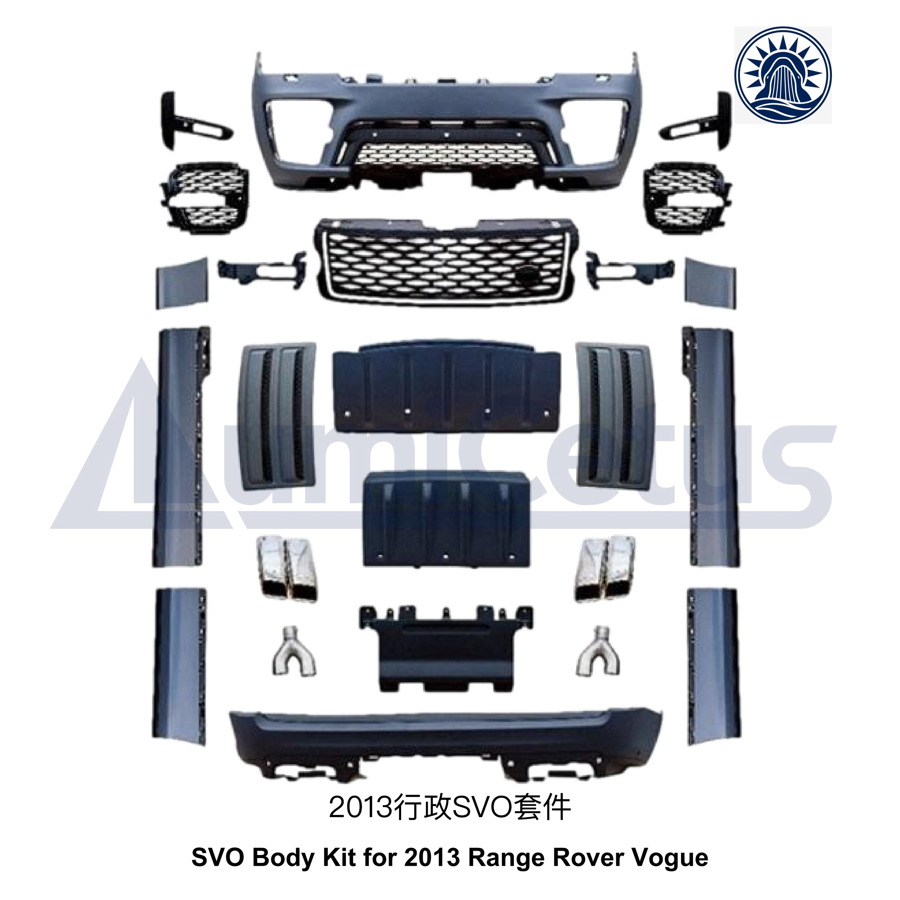 Kit carrosserie SVO pour Range Rover Vogue 2013