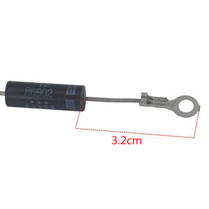 Diodo de alto voltaje para horno microondas Cl04 12 8,6 cm de cobre para piezas Galanz Hvm12 - Product Image 3