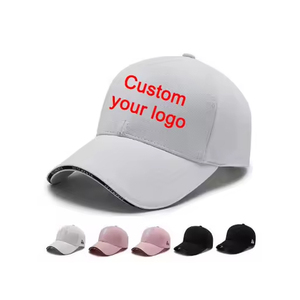 Sun Protection Breathable Sports Run <b>Cap</b> Quick Dry Cooling Running Hat <b>Women</b> Men Blank Mesh Baseball <b>Cap</b> - Product Image 1