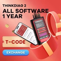 (Código de Activación para Renovación de Software Tcode de 1 Año para Thinkdiag2 OBD, Sin Dispositivo)
