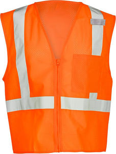 असीसी कक्षा 2 उच्च दृश्यता ब्रेक निर्माण काम करने वाली सुरक्षा परावर्तकता सुरक्षा के लिए पुरुषों के चिंतनशील सुरक्षा कपड़े - Product Image 5