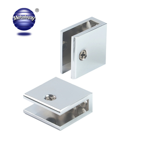 Kẽm hợp Kim Vuông nước cũng Hội Đồng Quản trị kẹp khung kính kệ hỗ trợ cho 8-12mm Độ dày Metric - Product Image 4