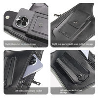 Sac rétro portable de haute qualité, multi-usages, bandoulière sous le bras, spécial pour les activités de plein air, le quotidien, le téléphone portable, les voyages, le transport décontracté