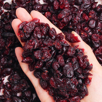 Premium FD Gefreeze-droogde hele cranberries, vacuüm-lyofiliseerd, hele bessen voor bakkerij, dessert, chocolade, grondstof