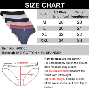 Bragas de Bikini para mujer Bragas diarias de algodón suave Bragas de mujer - Product Image 2