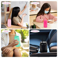 Gobelet isotherme en acier inoxydable pour canette de bière de 16 oz, coloré, pour sublimation, pour bricolage, entrepôt américain