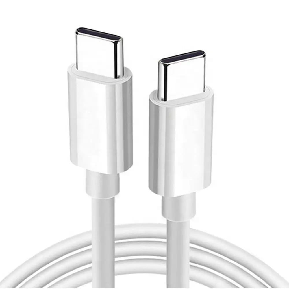 1m 2m 5A 60W PD QC3.0 Usb C to Usb C Data Cable Fast Charging Type C Cable For Samsung S8 S9 Plus For Huawei