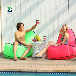 Giường <span class=keywords><strong>Sofa</strong></span> Bơm Hơi Ngoài Trời INSTINCT, Túi Ngủ Cắm Trại Gấp Gọn Nhanh Bơm Hơi Đi Biển - Product Image 5