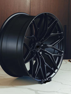 Jantes en alliage d'aluminium forgé RCSR personnalisées noires <span class=keywords><strong>18</strong></span>-21 <span class=keywords><strong>pouces</strong></span> 5x120/5x114.3 pour F80/F82/M8/M3/M4/M5/X5/Z4 535 - Nouveau fini brossé - Product Image 1