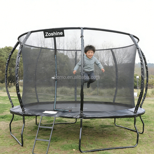 Trampolines Zoshine, trampoline rond de 10 pieds pour l'extérieur, grande taille personnalisée de 6 à 16 pieds, trampoline de loisirs avec filet de sécurité - Product Image 1