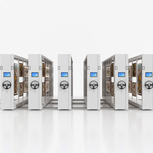 High Density Steel Mobile Shelving for <strong>Library</strong> School and Government Metal Mobile Shelving Office Furniture Metal Filing <strong>Cabinet</strong> - Product Image 2